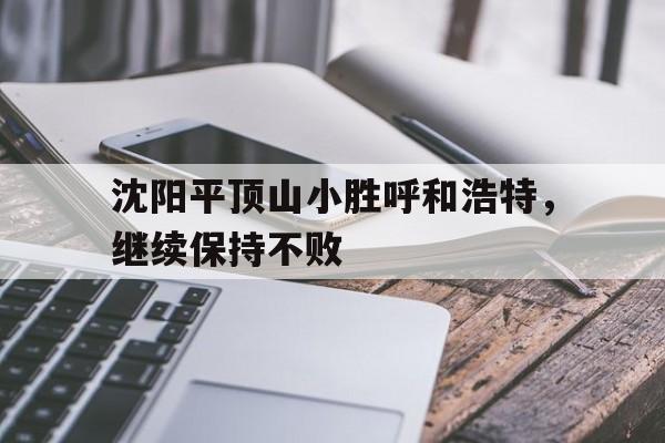 乐鱼体育竞技-包含沈阳平顶山小胜呼和浩特，继续保持不败的词条